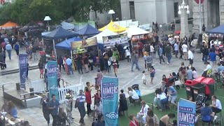 Twilight Hawkers Market PerthThe Tastiest Street Food From Around the World [upl. by Htabazile]