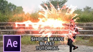 Shockwave Blast Effects After effects Tutorial [upl. by Decamp]