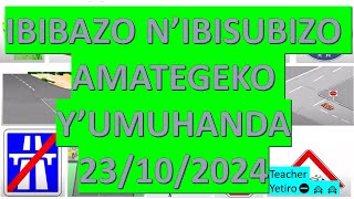 a 🚨🚨🚨♨️♨️23102024 IBIBAZO NIBISUBIZOAMATEGEKO YUMUHANDA 🚋TSINDIRA PROVISOIRE BYOROSHYE🚨🚨🚨 [upl. by Rozalin582]