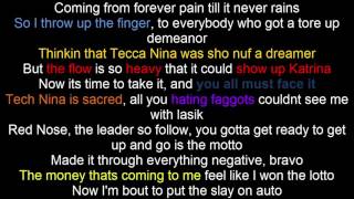 Tech N9ne  Red Nose Lyrics [upl. by Yblek]