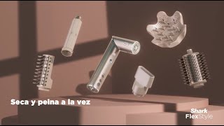 Conoce la nueva Shark FlexStyle  Secadora de cabello y Multi Estilizador  5 en 1 [upl. by Zonda108]