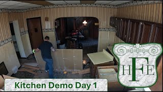 HFE ep 3  Kitchen Demo Day 1 [upl. by Abraham]