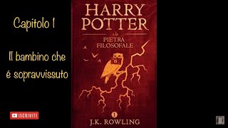 Harry Potter e la Pietra Filosofale audiolibro narrato da Francesco Pannofino  capitolo 1 [upl. by Eenert]