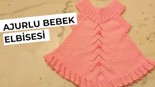 AJURLU KIZ BEBEK ELBİSESİ  BEBEK ELBİSE MODELLERİ [upl. by Mannes]