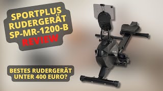 SportPlus Rudergerät Sp mr 1200 Review  Bestes Rudergerät unter 400 Euro [upl. by Lisetta721]