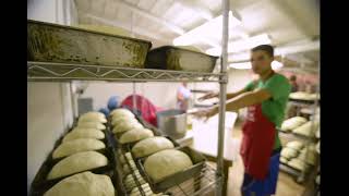 Doukhobor Bread Baking Timelapse [upl. by Leirad903]