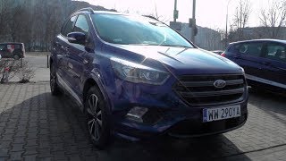 2018 Ford Kuga 15 EcoBoost  wnętrze bagażnik silnik wyposażenie [upl. by Iliram]