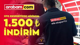 arabamcomda Araç İlanı ver arabamcom Oto Ekspertizde Geçerli Minimum 1500 TL İndirim Kazan [upl. by Nnel971]