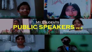 Students I PUBLIC SPEAKERS I TrainingCoaching V20 [upl. by Drahsar]