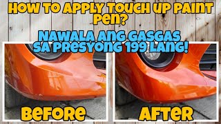 How to Remove Scratches on a Car  Touch Up Paint Pen Review [upl. by Diella]