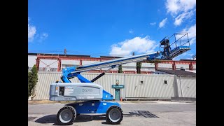 2014 Genie S60X 60 ft 4x4 Boom Lift with Ground Controls 515 [upl. by Affay]