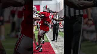 Ohio States Jeremiah Smith is Dominating Spring Ball ohiostate highlights shorts [upl. by Cirde]