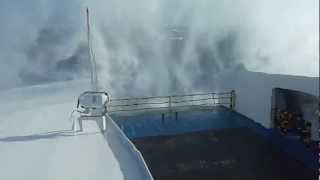 Rough Sea Plymouth to Roscoff [upl. by Ajax]