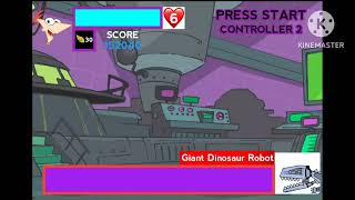 Amina Abdulhamid Legion video game Soundtrack  Giant Robot Dinosaur Boss Fight [upl. by Adnohr]