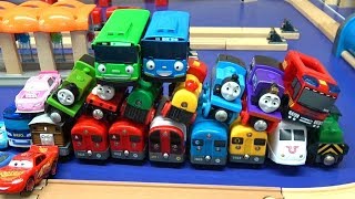 Brio World Thomas amp Friends BRIO Cars TAYO video for children [upl. by Miguelita527]