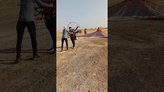 Paramotor footlonch paramotor yt kite paragliding helicopter sports viralvideo punjabimusic [upl. by Pierrepont966]