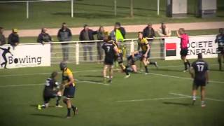 Rugby  USON Nevers a été éliminé par Massy clip [upl. by Joe594]