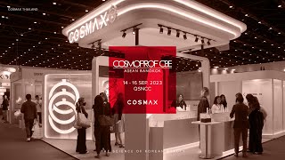 2023 COSMOPROF ASEAN at QSNCC I COSMAX Thailand [upl. by Keele426]