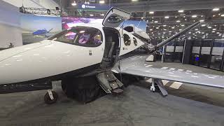 Cirrus Vision Jet Walkthrough At NBAA 2024 [upl. by Hanselka452]