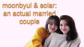 Moonbyul and Solar an actual married couple  Moonsun [upl. by Chavez546]