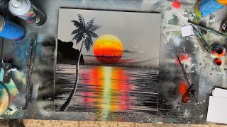 Gray sunset spray paint [upl. by Lehcem776]