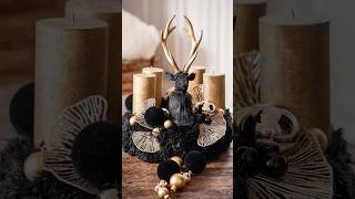 Adventskranz aus einer Badematte 🎄 christmas christmasdiy diy weihnachtsdeko weihnachtsdiy [upl. by Moncear]