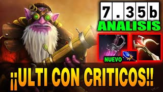 ¡¡ASÍ SE USA ESTE NUEVO ITEM CON SNIPER EN MID  DOTA PRO ANÁLISIS NUEVO PARCHE 735b [upl. by Teagan]