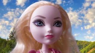 Novelas con muñecas Daring Charming Apple White y Rosabella Beauty  muñecas ever after high [upl. by Jameson]