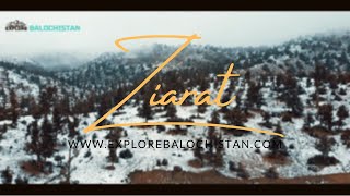 Ziarat  Balochistan  Snow Fall 2020  Drone Shoot [upl. by Lyudmila]