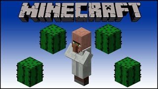 Minecraft Tutorial  Villager Killer [upl. by Demitria]