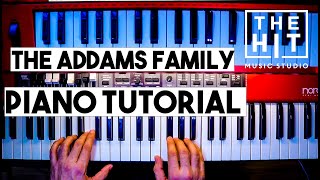 Piano Lessons for Beginners  The Addams Family Theme Song  Piano Tutorial [upl. by Phillips]