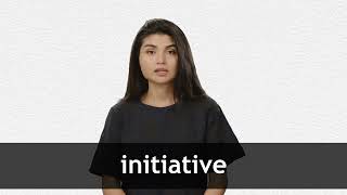 How to pronounce INITIATIVE in American English [upl. by Yleak]