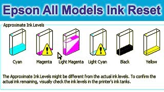 Epson l800 Ink Reset Error Red Light Blinking in Hindi Video [upl. by Medea]