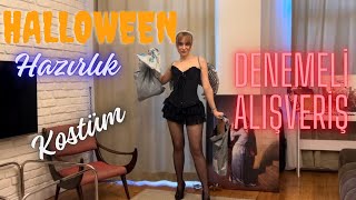 Halloween Hazırlık ve Denemeli Alışveriş🧡 [upl. by Timothea500]