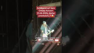 Schlägerei auf dem Böhse Onkelz Konzert in Oberhausen am 31082024 onkelz böhseonkelz [upl. by Joung821]