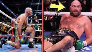 Tyson Fury ALL KNOCKDOWNS All moments when Fury got Dropped Full Fight Highlights HD Boxing [upl. by Garrity]