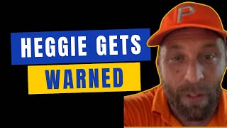 DECCA HEGGIE gets issued a WARNING [upl. by Isabella403]