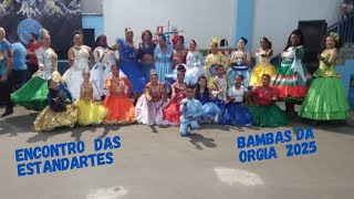 ENCONTRO DAS ESTANDARTES NO BAMBAS DA ORGIA CARNAVAL 2025 [upl. by Chloe751]