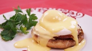 Eggs Benedict Recipe How to Make Eggs Benedict Di KometaDishin With Di  138 [upl. by Meehar]