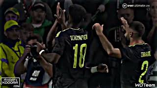 Vinicius Tchouameni and Carvajal Celebration  4K Free Clips  Clip For Edit [upl. by Shaer]