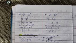 3 Handwritten Notes of Ray optics  Spherical Refracting surfaces and Lenses  Class 12  Physics [upl. by Caroline]