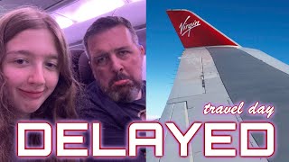 Disney World Vlog Day 7  Travel Day Home Nightmare delays Virgin Atlantic Orlando  Manchester ✈ [upl. by Anaerda192]