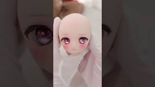 牙っ子ドール😈ドールメイク DDH01 カスタムヘッド（doll make） [upl. by Socem734]