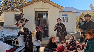 A Nomadic Morning Breakfast Visiting Asghar and Halimah’s Family and Heading Home 🌄🍴 [upl. by Goltz]