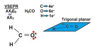 Chemistry  Molecular Structure 12 of 45 Basic Shapes  Predict the Shape of H2CO [upl. by Yasmin]