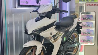 Yamaha Sniper 155 2024 White  Y16ZR 155 2024 White  MX King 155 2024 White [upl. by Retsam]