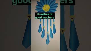 Qualities of an ideal teacherForbeginners [upl. by Quinn]