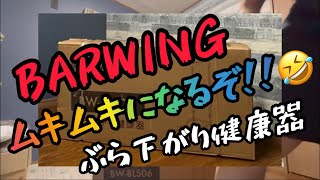 買っちゃった！BARWING BWBLS06 ぶら下がり健康器 🎉ともぞうの誕生日プレゼント🎁バーウィング チンニングスタンド BARWING 懸垂 [upl. by Rodrigo]