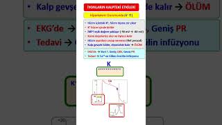 Kanda Potasyum Yüksekliğinin Kalbe Etkisi [upl. by Meeki175]