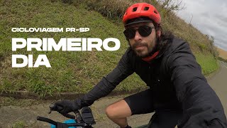 Minha primeira cicloviagem Dia 01 de Curitiba a Ponta Grossa com a gravel que eu montei Underdogs [upl. by Araht]